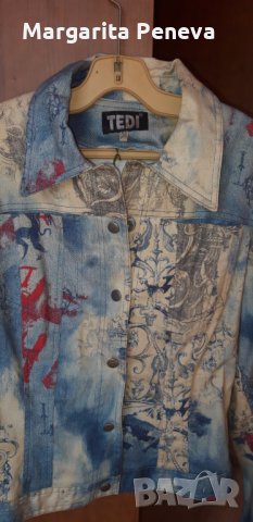 Уникално дънково яке М, снимка 1