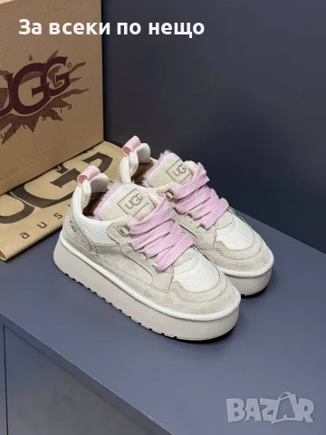 UGG Дамски Маратонки На Платформа С Пухкава Подплата👟Дамски Спортни Обувки - 7 Цвята Код SEM-884, снимка 6 - Маратонки - 56165702