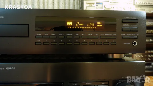  YAMAHA RX-396RDS &  СД Плеър   CDX-570, снимка 10 - Ресийвъри, усилватели, смесителни пултове - 48016497