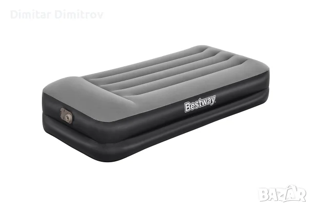 Ново Bestway Premium Plus надуваемо легло с вградена помпа, единично 191x97x46 см