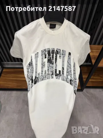 Мъжки тениски Balenciaga , снимка 6 - Тениски - 48391403