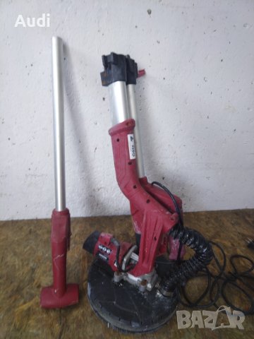 Телескопичен шлайф тип жираф за шкурене на шпакловла по стени и тавани. Машината е за ремонт,