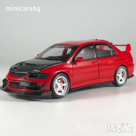 Метални колички: Mitsubishi Lancer Evolution IX CT9A Evo 9