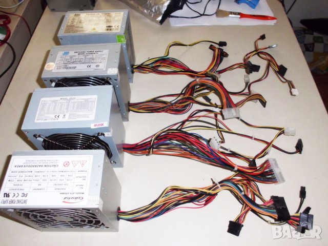 Продавам мощни маркови компютърно ATX захранвания (400W, 450W), снимка 1 - Захранвания и кутии - 29261737