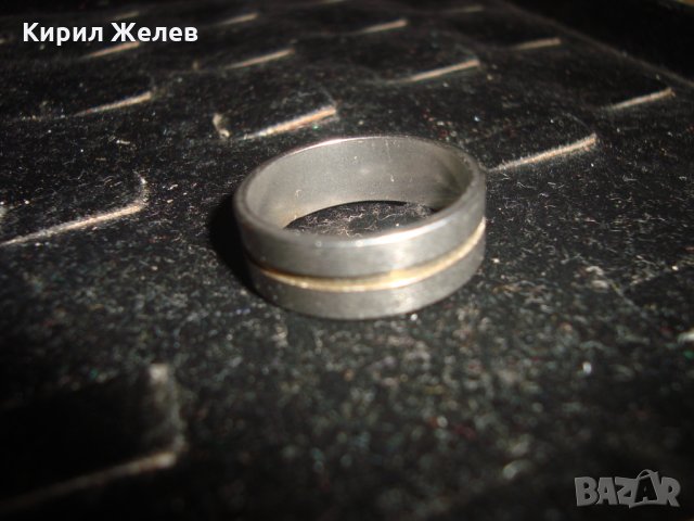 КРАСИВА АРТ ХАЛКА БЛАГОРОДНА СТОМАНА ПРЪСТЕН 19670, снимка 5 - Пръстени - 32088921