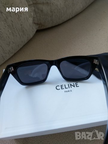 Оригинални слънчеви очила Celine с кроко ефект, снимка 7 - Слънчеви и диоптрични очила - 36970118