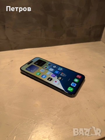 100% battery! КАТО НОВ Iphone 15 Pro Max Blue Titanium, снимка 8 - Apple iPhone - 53287084