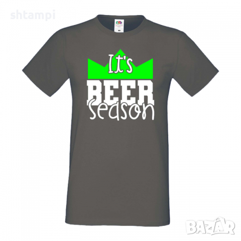 Мъжка тениска It's Beer Season 2,Бира,Бирфест,Beerfest,Подарък,Изненада,Рожден Ден, снимка 12 - Тениски - 36378343