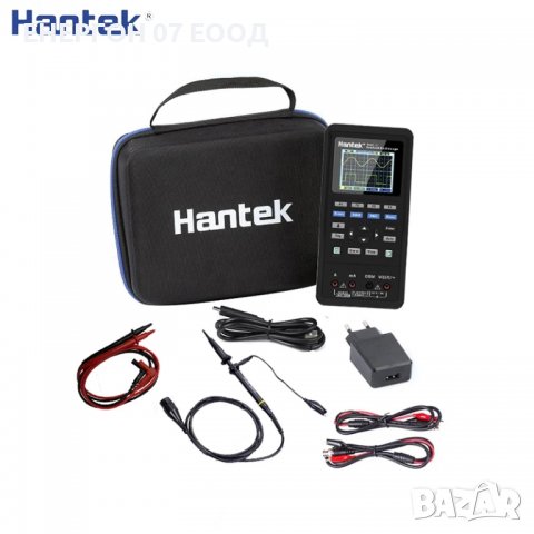 Hantek 2D72 двуканален портативен осцилоскоп генератор на сигнали, снимка 10 - Външни батерии - 24393891