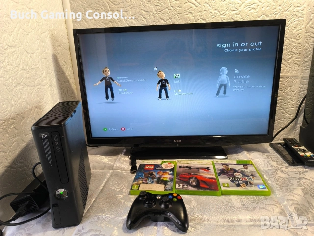Xbox 360 / 320GB Перфектно състояние!, снимка 8 - Xbox конзоли - 54016896