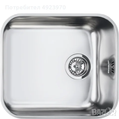 SMEG UM45 – нова мивка за вграждане под плот, неръждаема стомана, снимка 2 - Мивки - 55727242