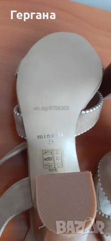 Сандали Minelli № 38, снимка 4 - Сандали - 51318914