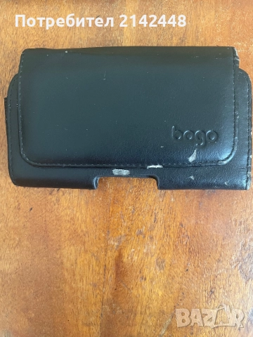 Калъф за телефон със закопчалка  за кръста и магнит.