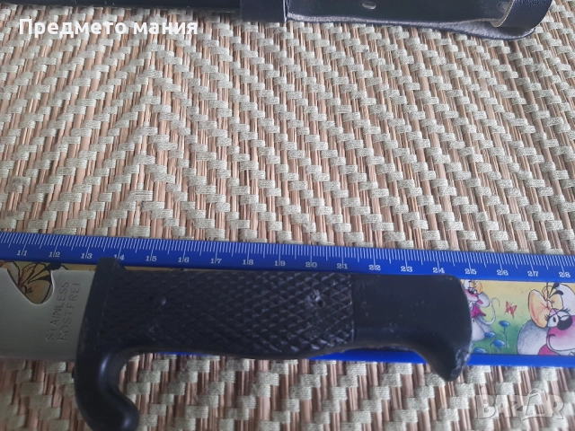 Здрав туристически нож – Stainless Rostfrei, снимка 3 - Ножове - 52988065