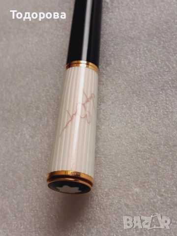 Оригинален,Автентичен,Лимитиран химикал(MONTBLANC) Ingrid Bergman.позлата,гилеше емайл, снимка 5 - Други - 52496363