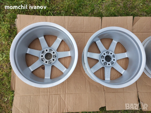 18" 5х112, оригинални АМГ джанти за Мерцедес, спорт пакет, снимка 11 - Гуми и джанти - 54093679