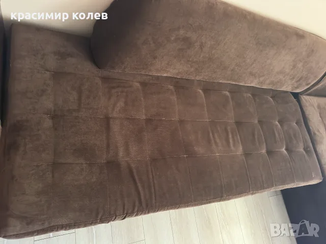 ъглов диван с функция за сън , снимка 4 - Дивани и мека мебел - 55728501