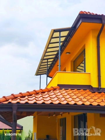 Навес , поликарбонат , сандвич панел , метални конструкции, снимка 9 - Ремонти на апартаменти - 54092415