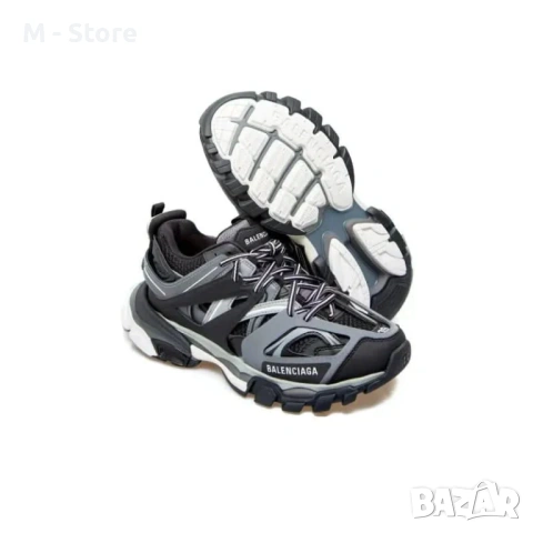 Balenciaga Track 'Black/Grey 2021', снимка 4 - Маратонки - 54192109