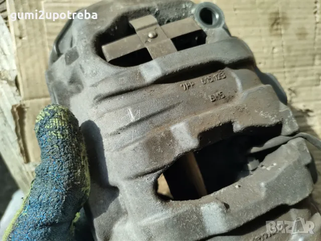 Спирачен Апарат Ляв Brembo Porsche Cayenne 3.0D 92A/2012г, снимка 3 - Части - 48149435
