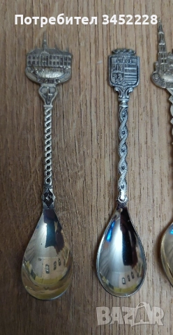 лъжички за колекционери 4 броя отлични , снимка 2 - Антикварни и старинни предмети - 52346450