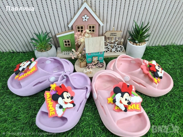 Чехли - момичета , снимка 8 - Детски сандали и чехли - 54319712