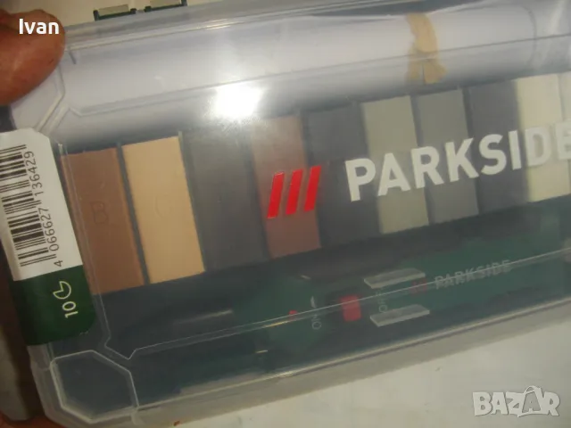 НОВ КОМПЛЕКТ 11 ЦВЯТА ВАКСА ЗА РЕМОНТ НА ФАЯНСОВИ ПЛОЧКИ КЕРАМИЧНИ ПЛАСТМАСОВИ ПОВЪРХНОСТИ PARKSIDE, снимка 13 - Други инструменти - 49652297