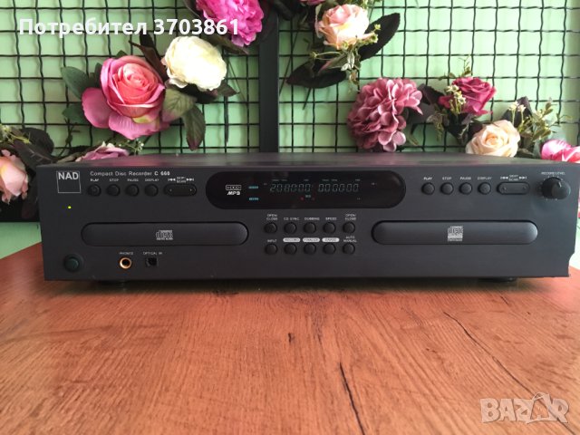 Nad C 660 CD Recorder, снимка 2 - Ресийвъри, усилватели, смесителни пултове - 40443782