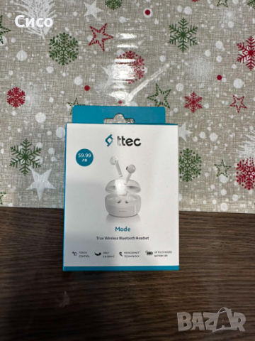 Безжични слушалки TTEC  - touch control - чисто нови, неразопаковани, снимка 5 - Слушалки, hands-free - 44688203
