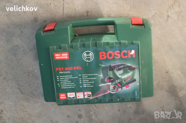 Прободен трион Bosch PST 800 PEL + куфар, снимка 2 - Други инструменти - 34380645