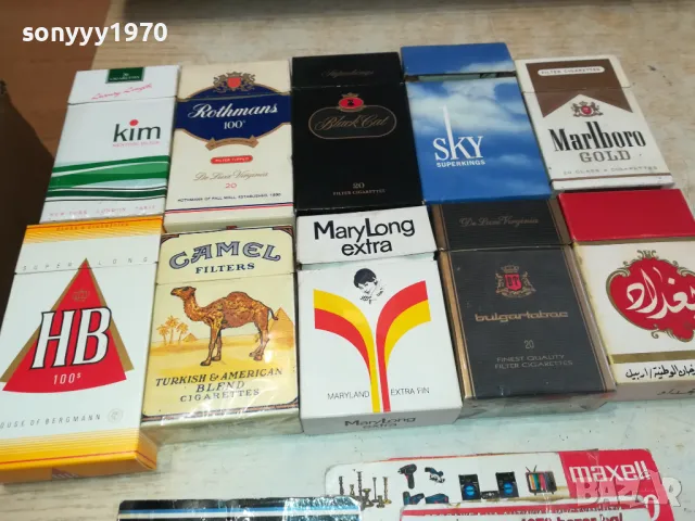 CAMEL KIM HB И ДР СТАРИ КУТИИ ОТ ЦИГАРИ 2511241020, снимка 16 - Колекции - 48095558