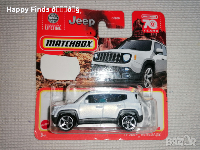 MATCHBOX  `19 JEEP RENEGADE, снимка 1