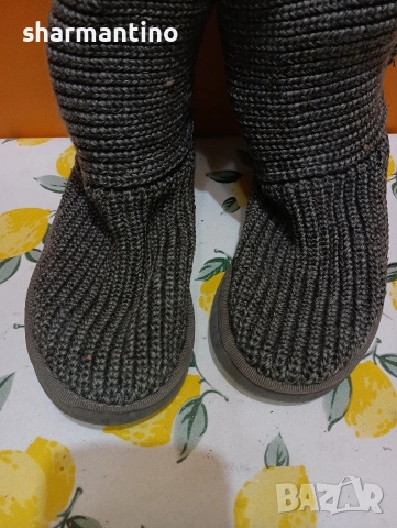 UGG Australia N 38 плетени високи ботуши, снимка 6 - Дамски ботуши - 53360369