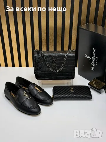 Yves Saint Laurent Дамски Черни Ежедневни Обувки Код SEM-380, снимка 10 - Дамски ежедневни обувки - 55864744