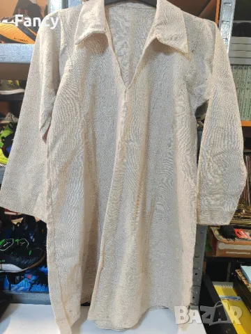 Стари ленени дамски ризи 3 бр, снимка 2 - Антикварни и старинни предмети - 47346695