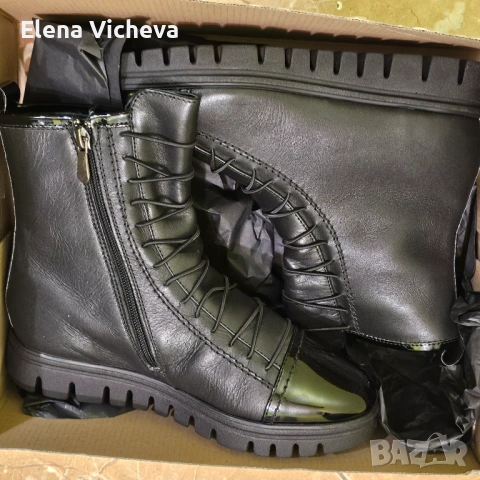 Чисто нови спортни боти от естествена кожа за всеки ден, снимка 6 - Дамски боти - 53145351