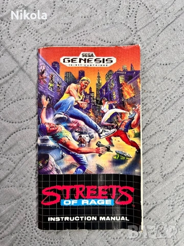 Streets of Rage II Sega Mega Drive игра, снимка 5 - Други игри и конзоли - 53977119