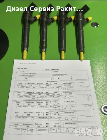 Дюзи за Mercedes A-class, B-class, Smart Forfour 1,5cdi и 2.0cdi , снимка 2 - Части - 54001353