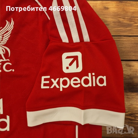 Футболен екип Ливърпул 2025/26, снимка 3 - Футбол - 52667145