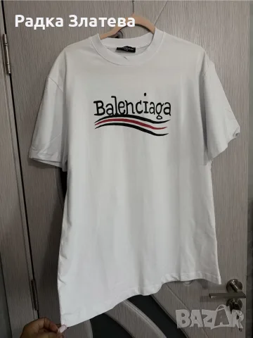 Тениска Balenciaga, снимка 2 - Тениски - 56525022