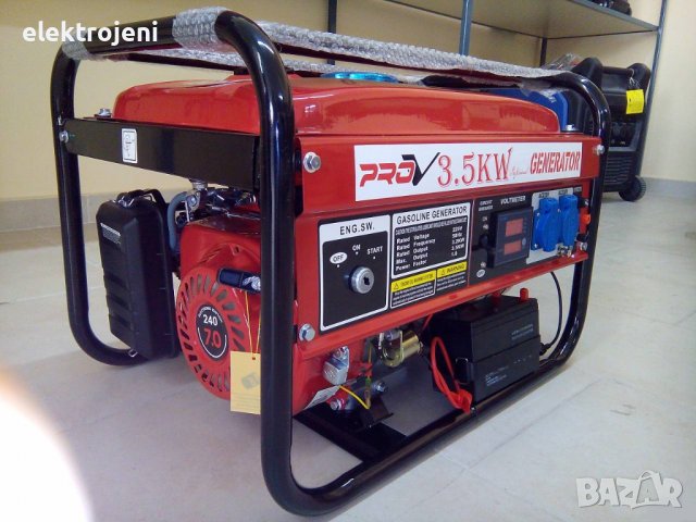 Генератор за ток - 3.5 KW MAX.бензин Генератори, снимка 11 - Други машини и части - 30985189