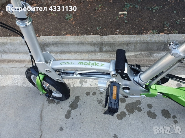 сгъваем велосипед Genius Mobiky, снимка 4 - Велосипеди - 51549139