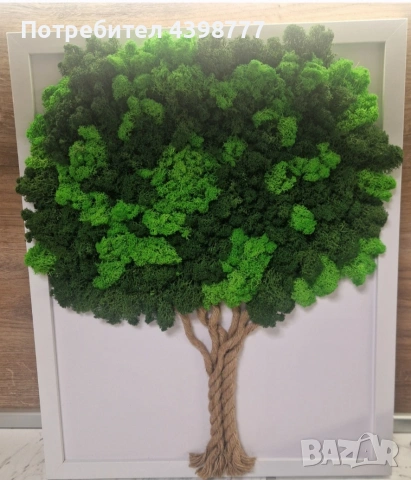 Картина със скандинавски мъх 