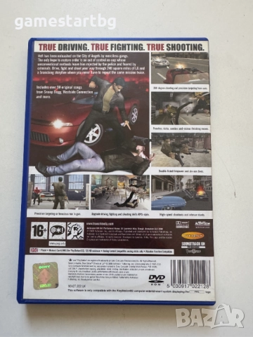 True Crime: Streets of LA за PS2, снимка 2 - Игри за PlayStation - 51614476