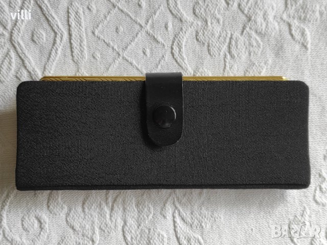 Винтидж калъф за гребен с огледалце 1930-1960, снимка 6 - Колекции - 37992874