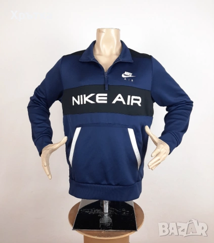 Nike NSW Air Zip Top - Оригинална мъжка блуза с цип размер L, снимка 6 - Блузи - 53999640