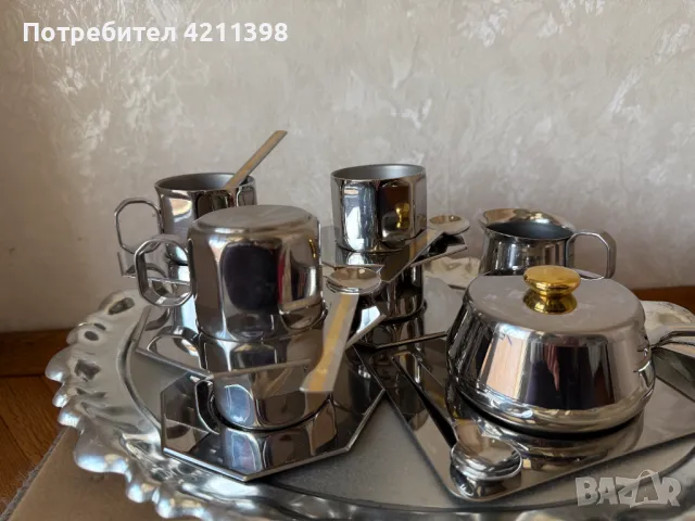 ЦепТер / Zepter  сервиз кафе, снимка 7 - Сервизи - 49594261