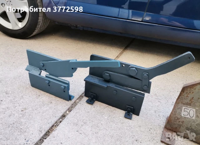 Малка, средна, голяма гилотина за рязане на ламарина и арматура, ножица, снимка 5 - Други инструменти - 51179087