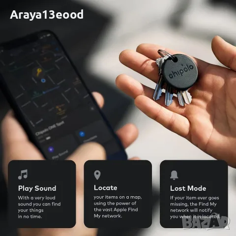 Chipolo ONE Spot – 4 броя Bluetooth тракери за Apple, снимка 5 - Аксесоари за Apple - 55739790