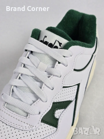 Оригинални кецове Diadora Winner – White/Eden (Чисто нови), снимка 5 - Кецове - 54302564